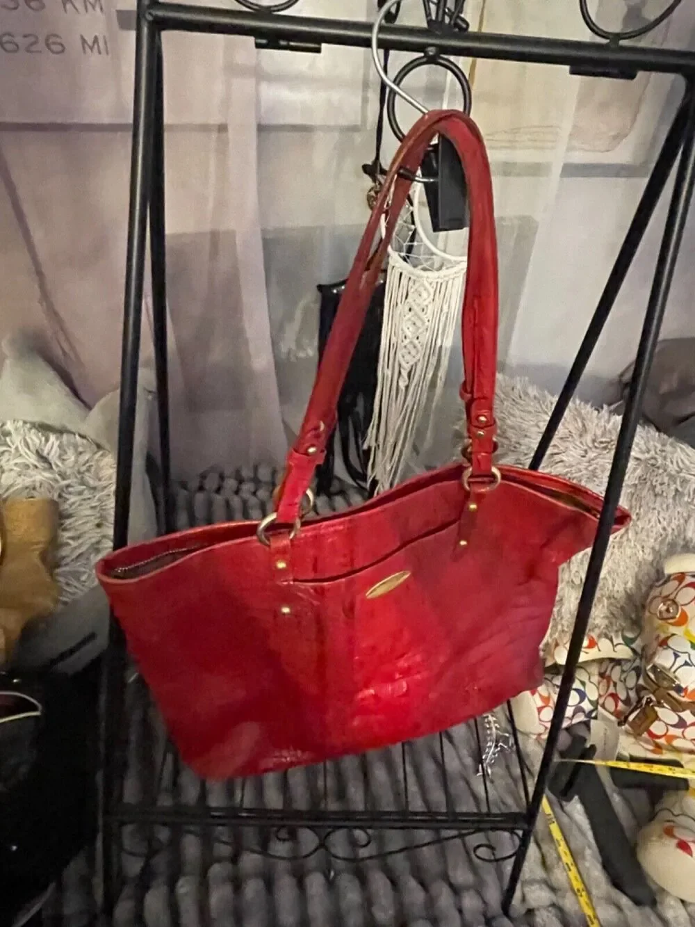 Brahmin vintage tote